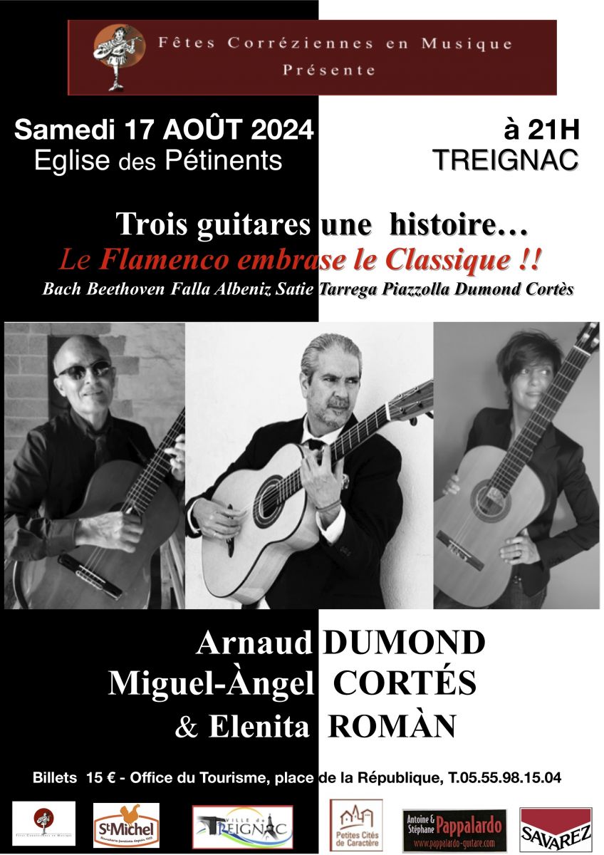 Trois guitares une histoire... Le Flamenco emb ...
