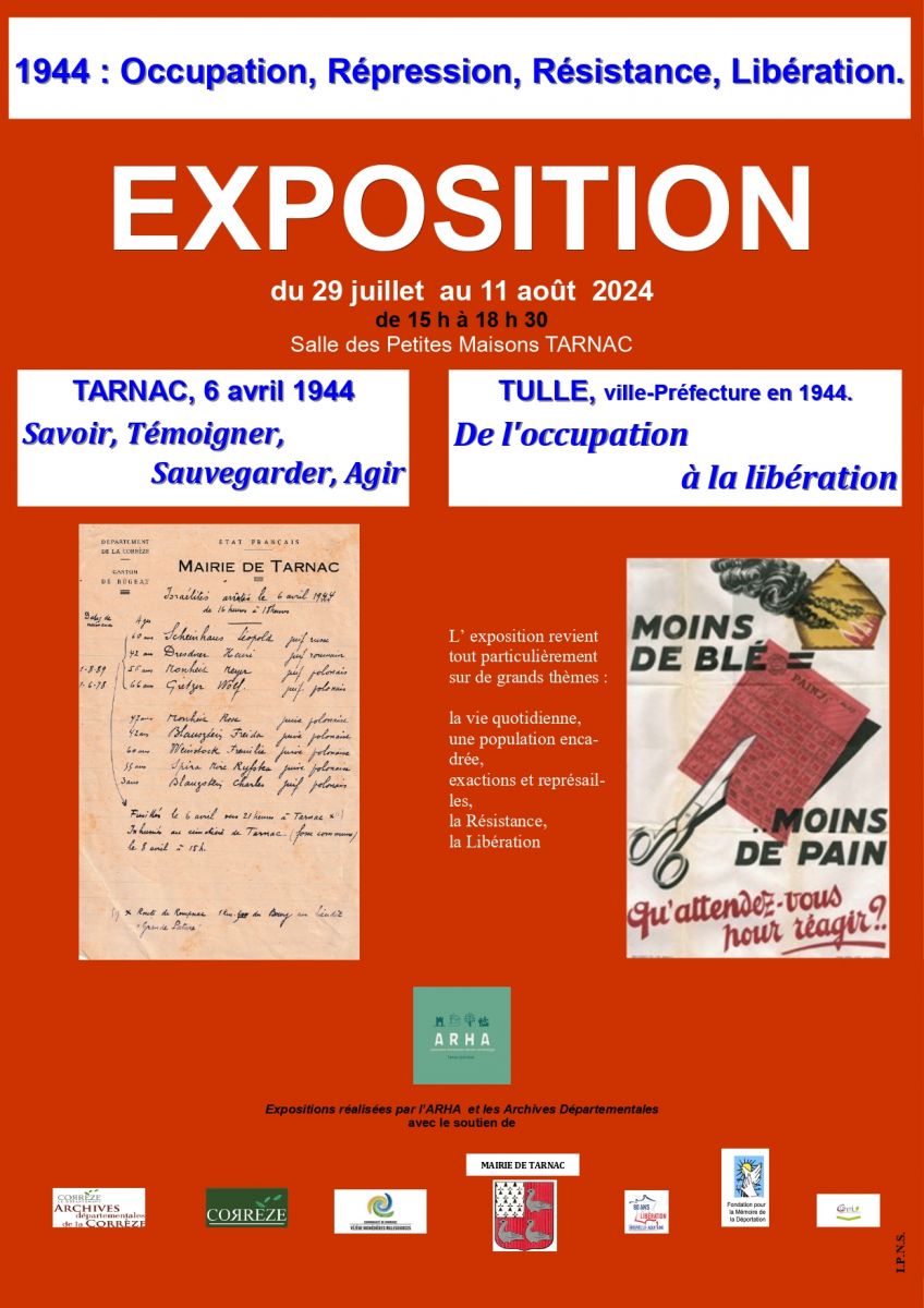 Exposition 1944 : Occupation, Répression, Rési ...