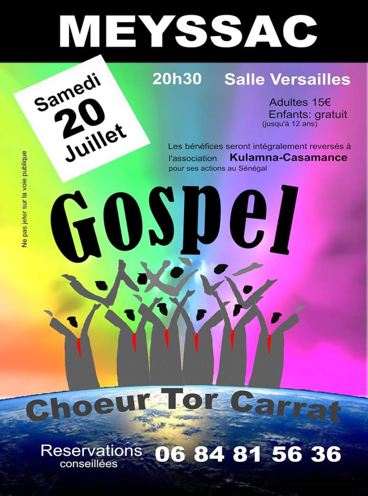Concert Gospel "Choeur Tor Carrat"