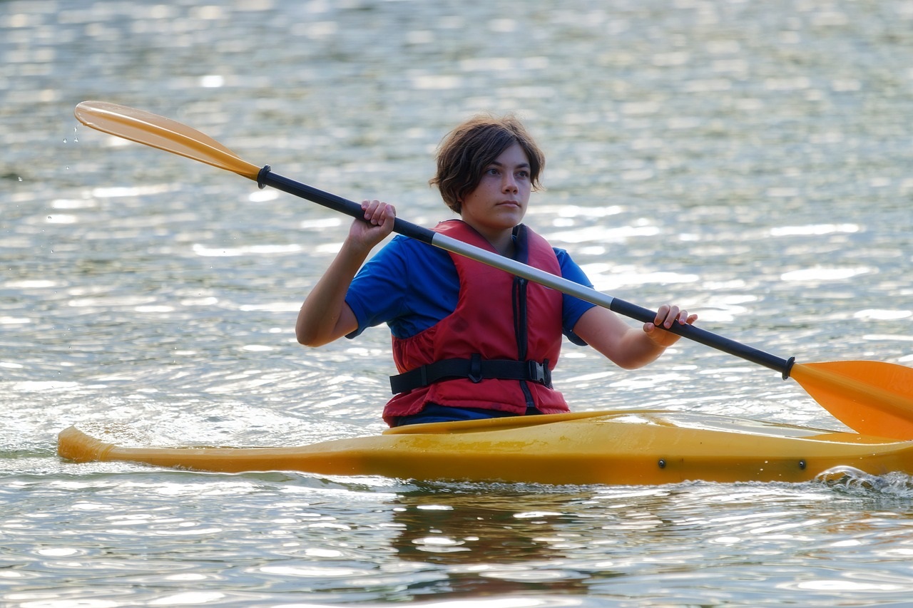 Activité canoë (4 kms) encadrée à la Base Spor ...