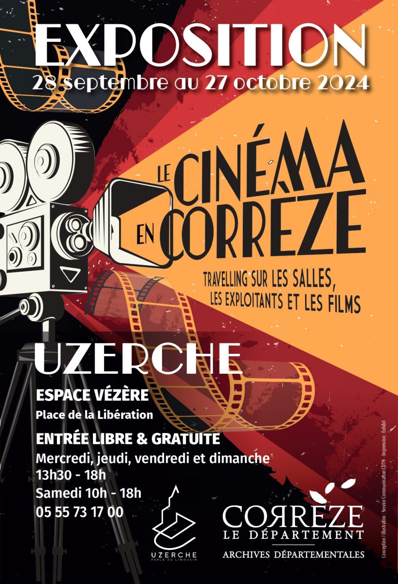 Exposition "Le Cinéma en Corrèze"