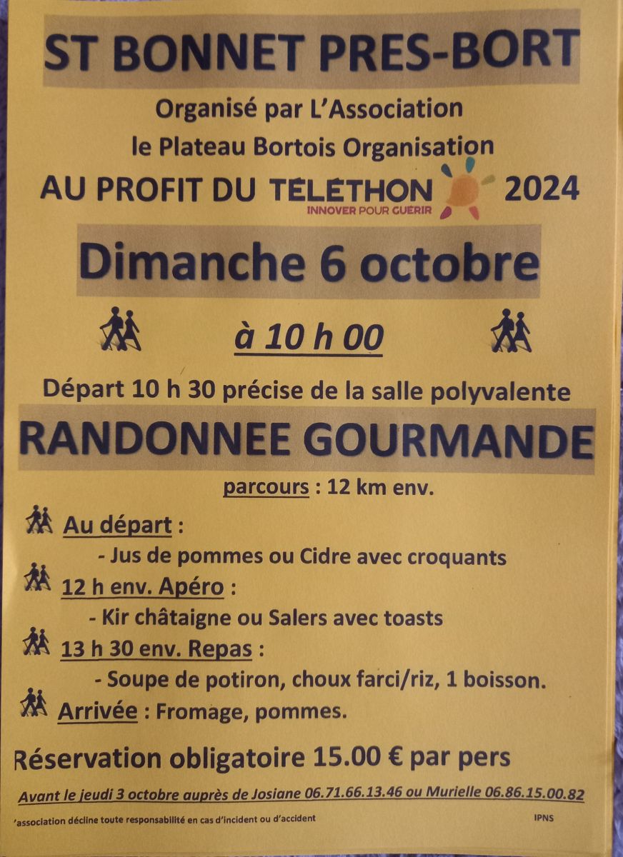 Randonnée Gourmande