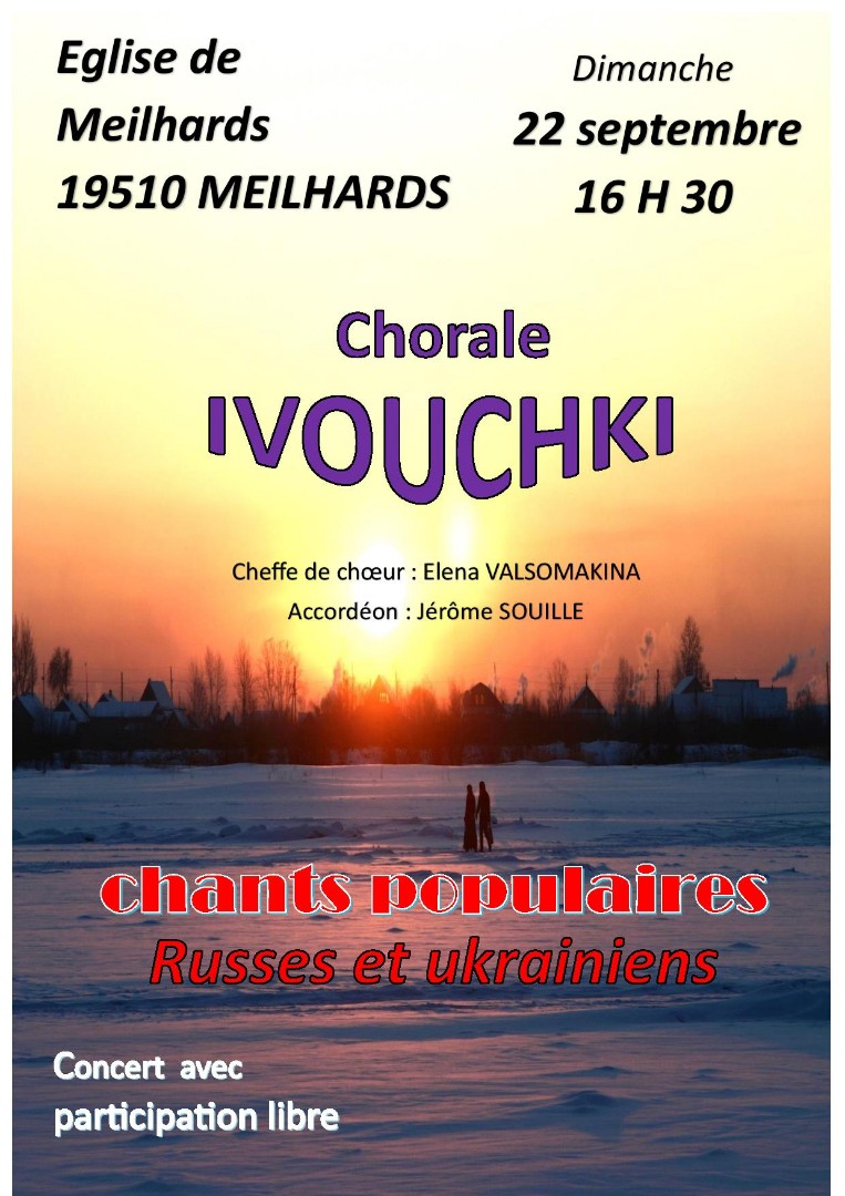 Chorale Ivouchki : chants russes et ukrainiens