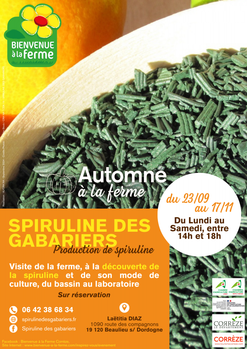 Automne la Ferme - Spiruline des Gabariers