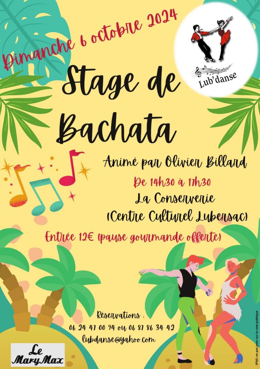 Stage de danse : Bachata