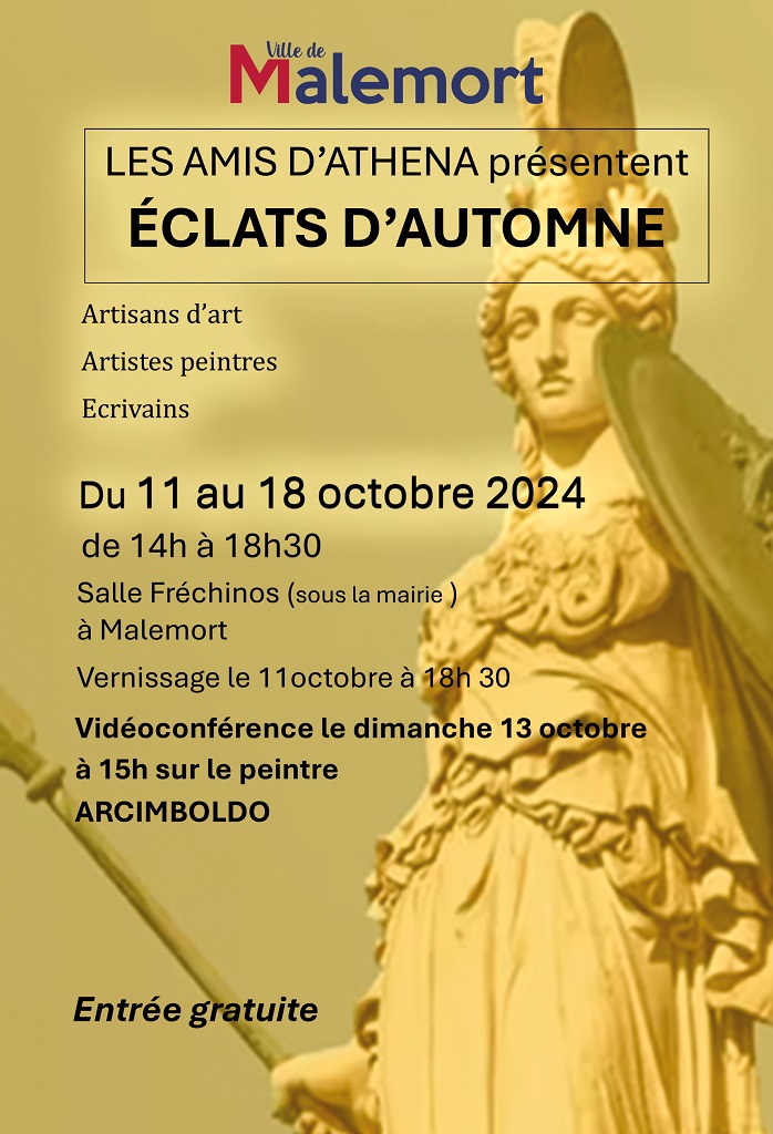 Exposition des Amis d'Athéna : Eclats d'automne