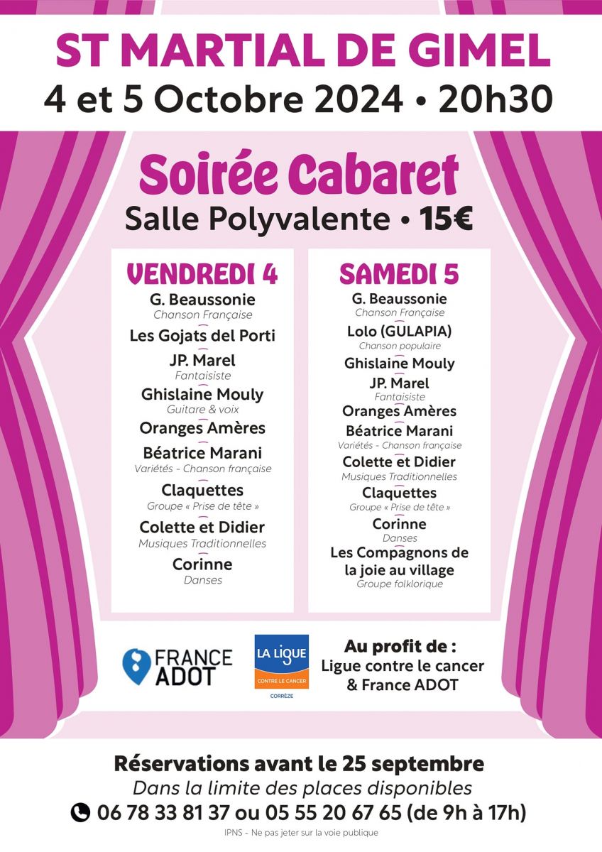 Soirée Cabaret