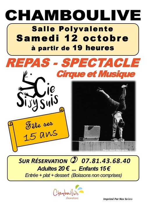 Repas spectacle