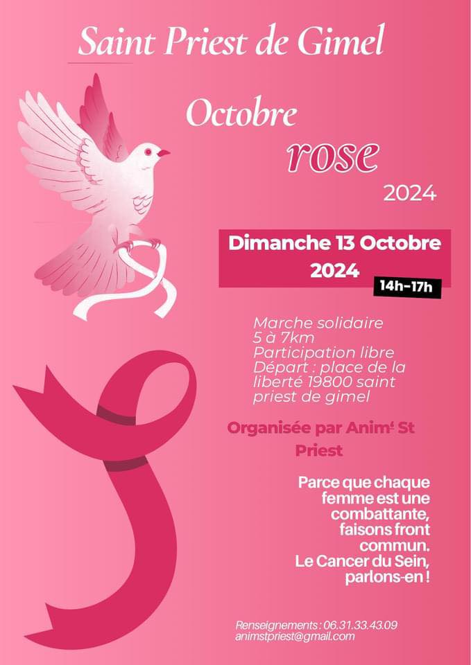 Octobre Rose : Marche solidaire