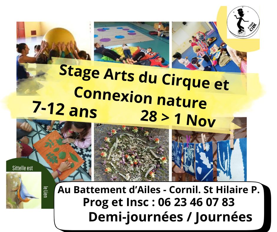 Stages Arts du Cirque et Connexion nature