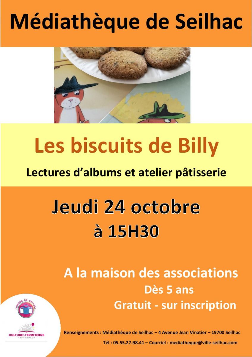 Lectures et activité pâtisserie "Les biscuits  ...