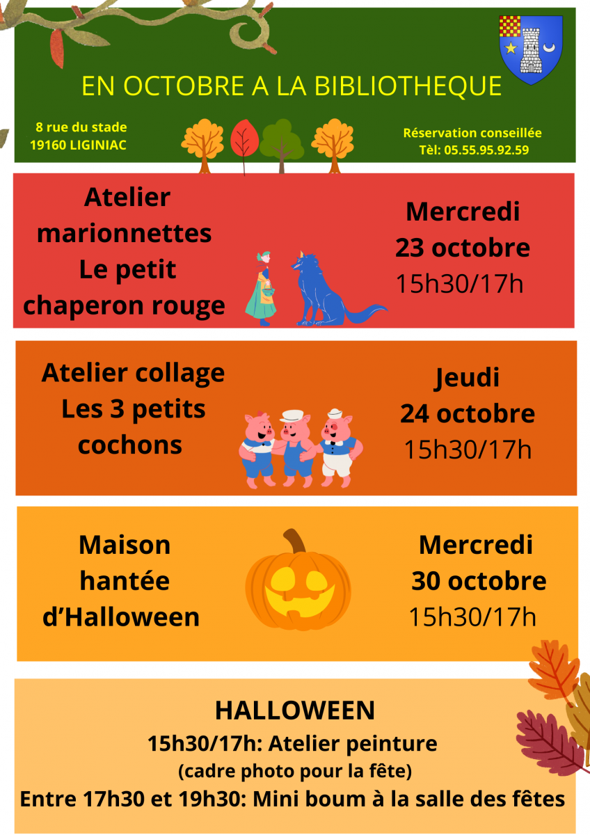 Atelier maison hantée d'Halloween