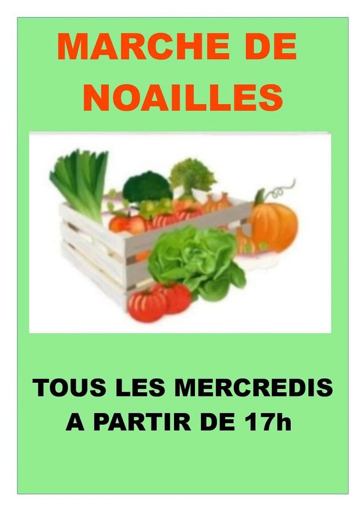 Marché hebdomadaire de Noailles