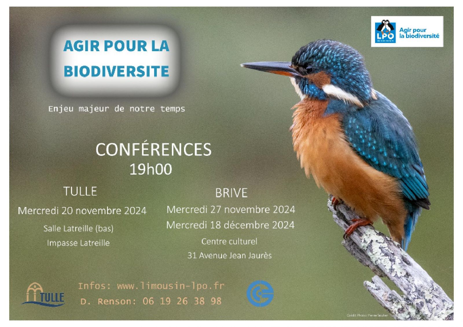 Conférence : Agir pour la biodiversité