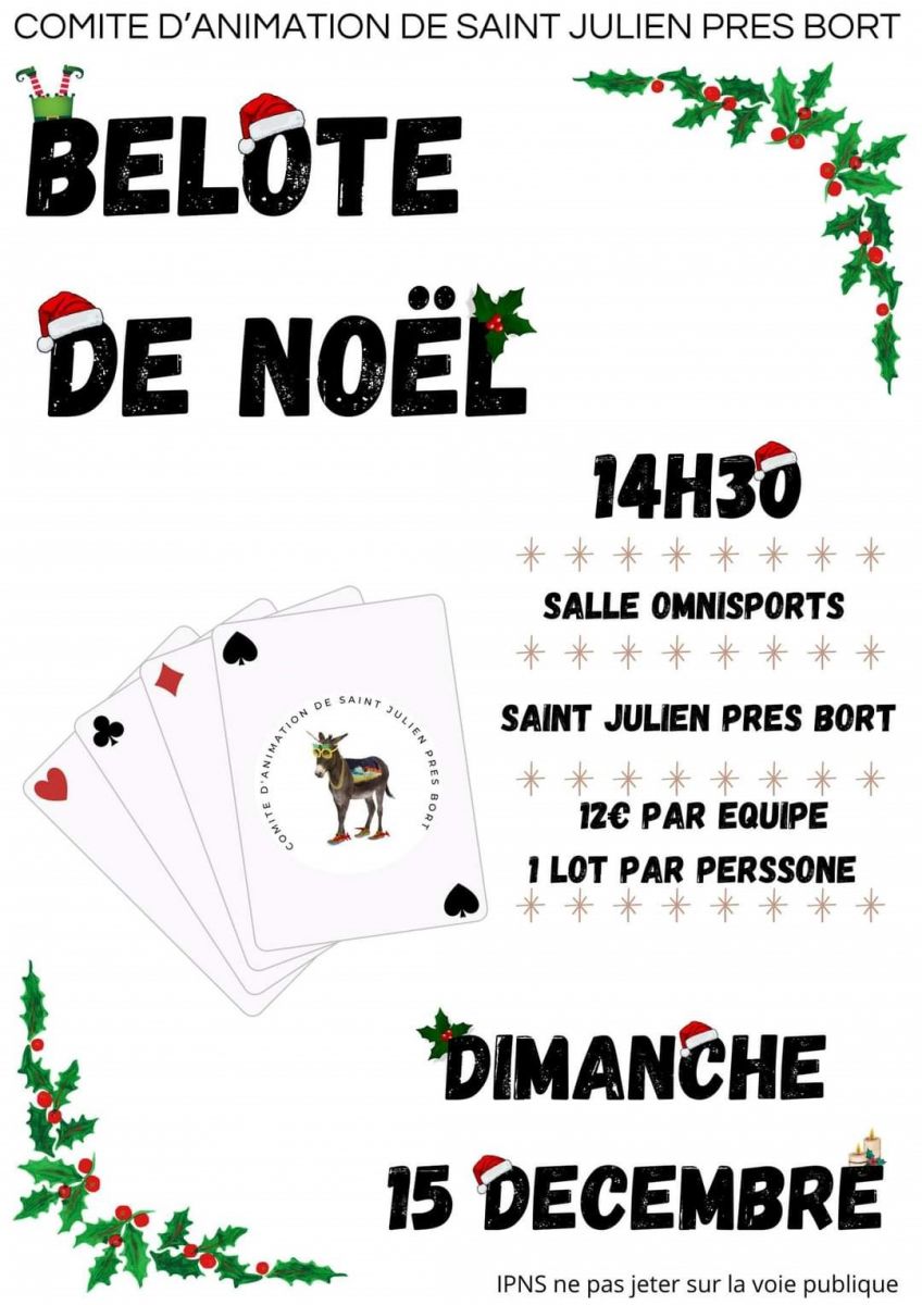 Belote de Noël