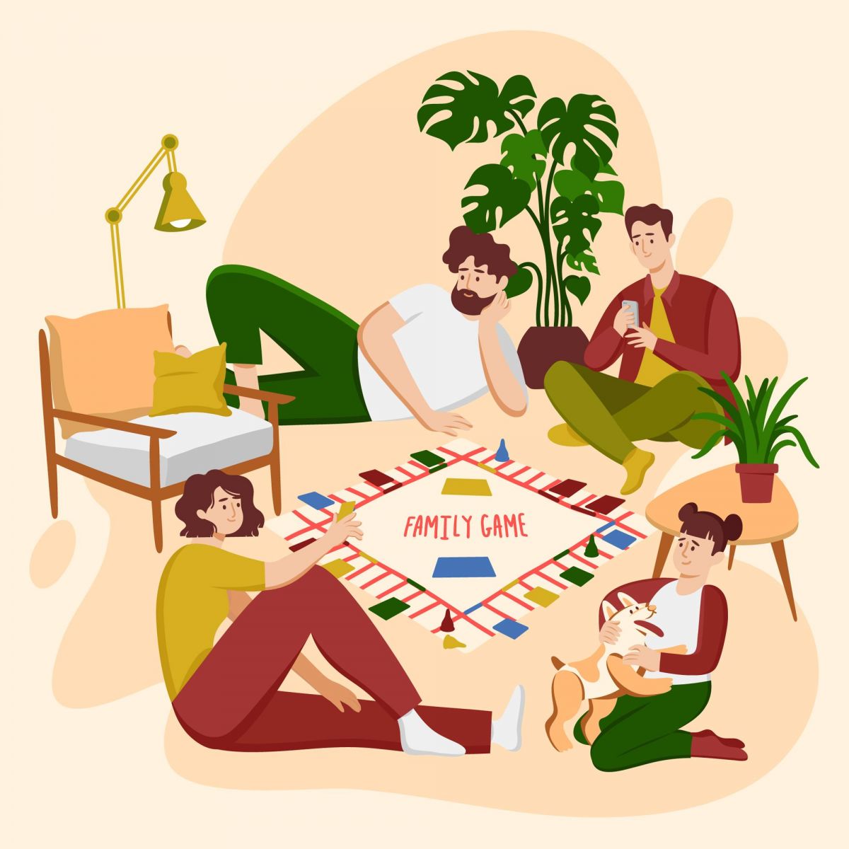 Atelier jeux de société en famille