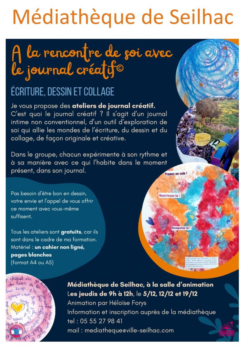 Atelier "journal cratif"