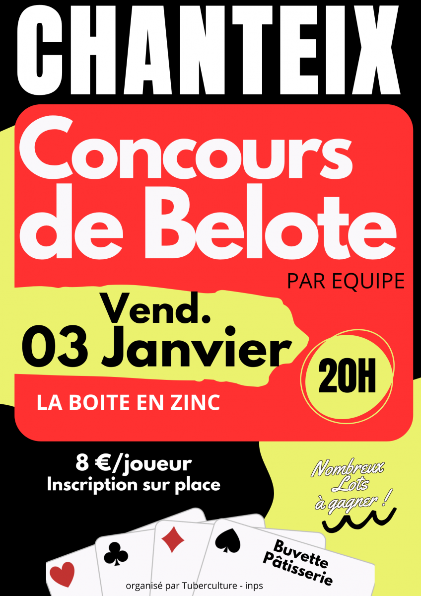 Concours de belote