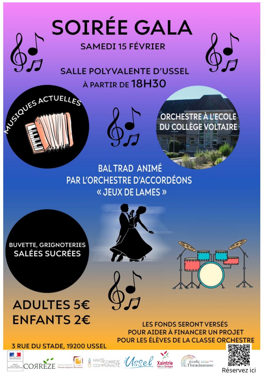 Gala Orchestre à l'école et Bal trad'