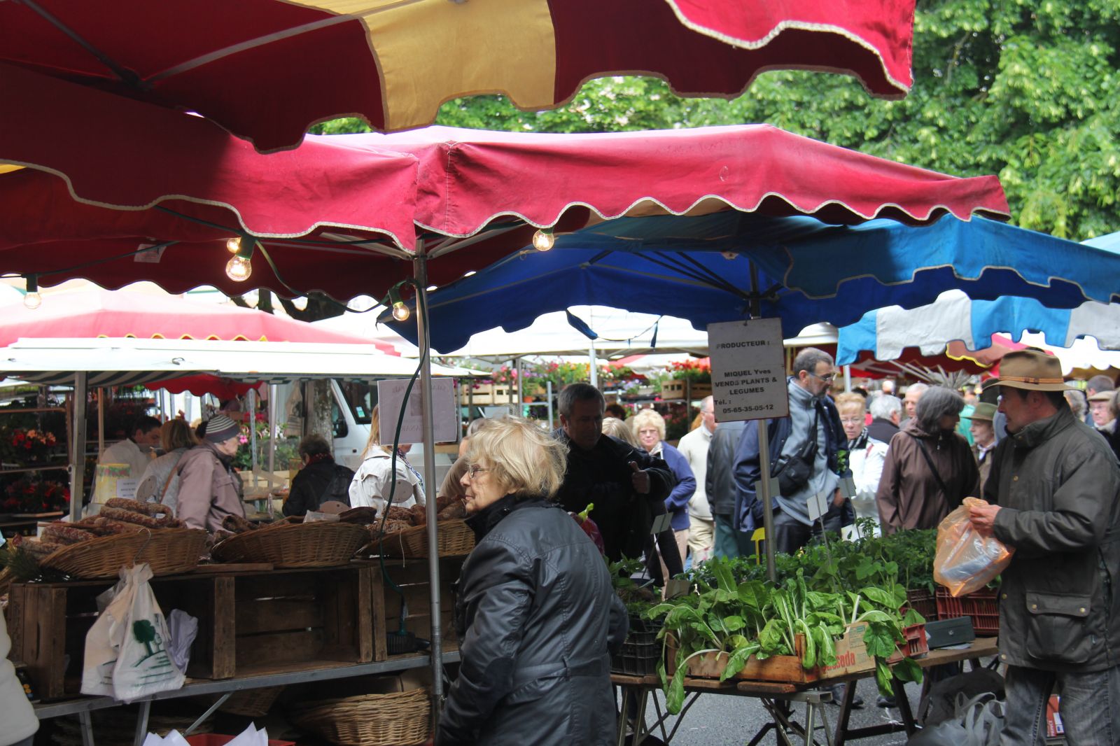 Marché d'été d'Argentat-sur-Dordogne