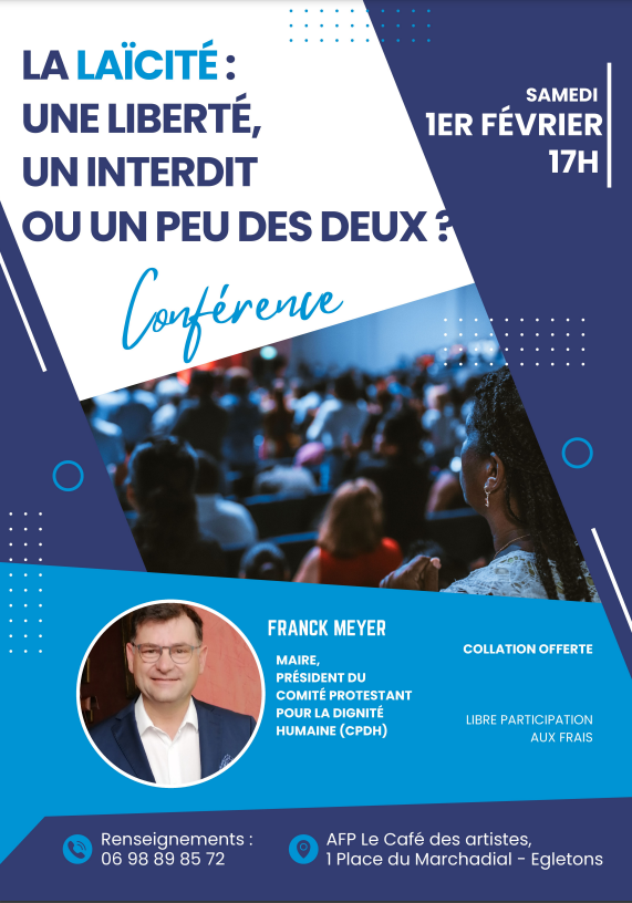 Conférence « La laïcité : une liberté, un inte ...