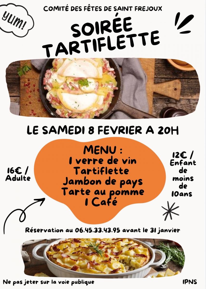 Soirée tartiflette