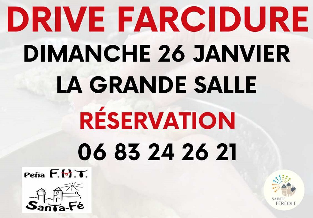 Drive farcidures organisée par L'association F ...