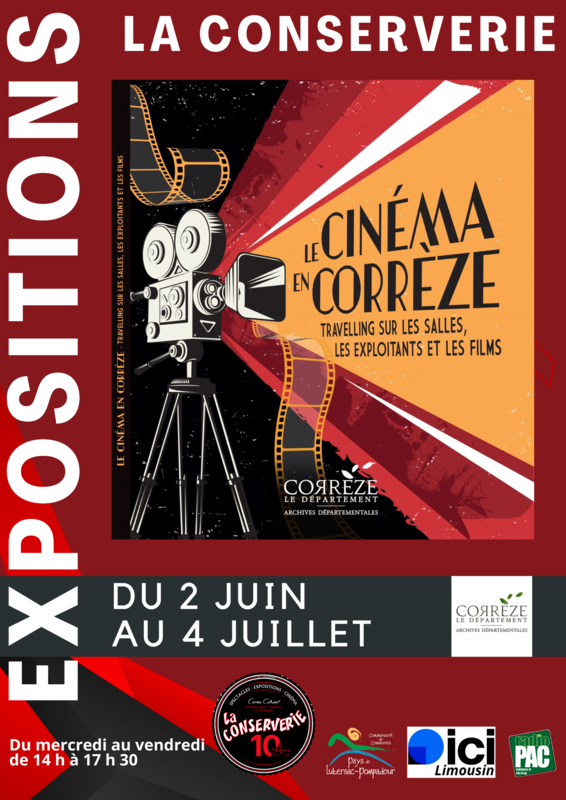 La Conserverie : Exposition : Le cinéma en Corrèze