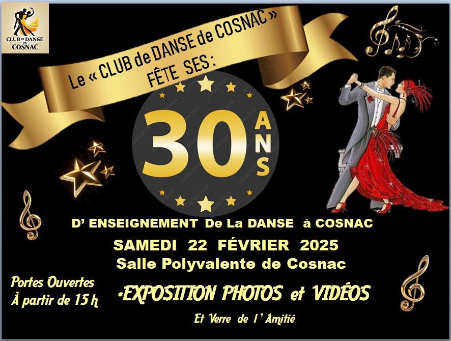 Portes ouvertes : Les 30 ans du Club de Danse