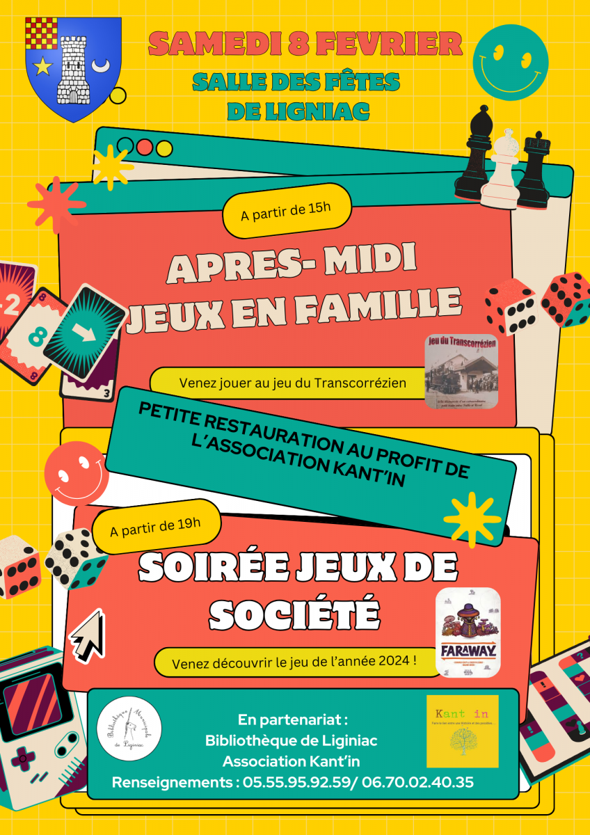 Après-midi jeux de société