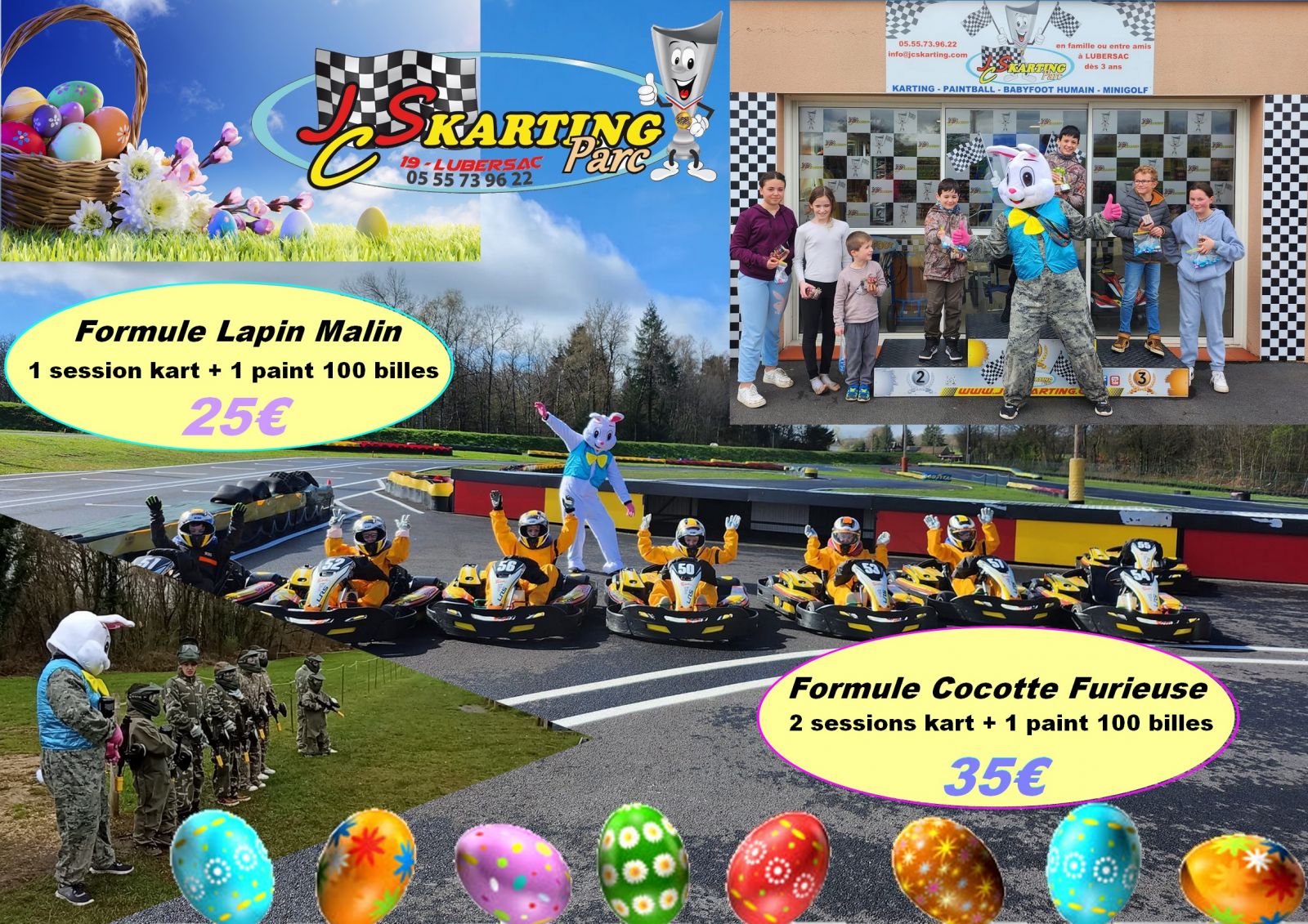 La chasse au lapin à JCS Karting