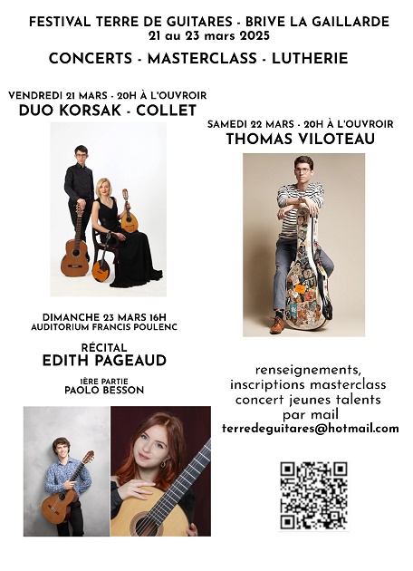 Festival Terres de guitares: Masterclass de Th ...