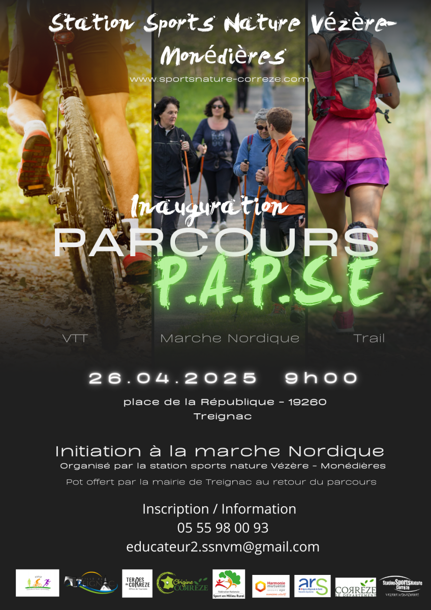 Inauguration Parcours PAPSE Treignac