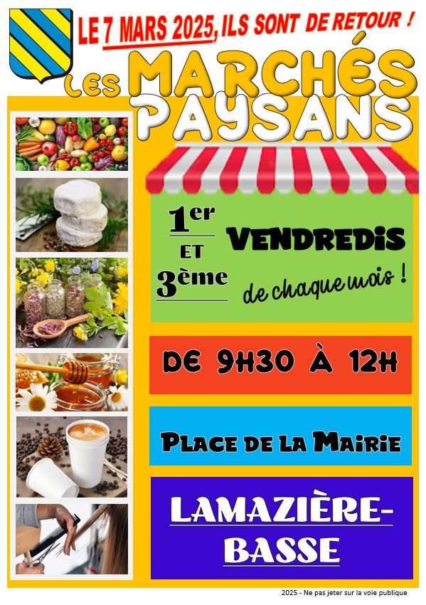 Les marchés paysans