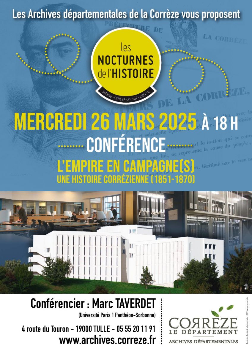 Conférence de Marc Taverdet : L'Empire en camp ...