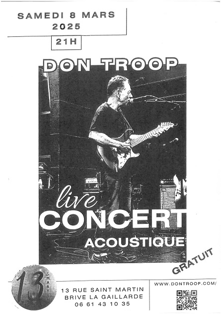 Concert Don Troop (13 Saint Martin)