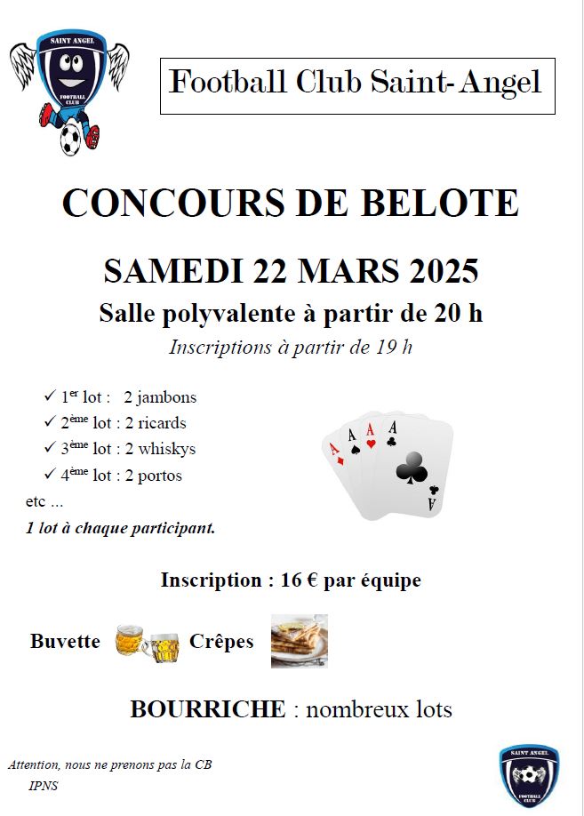 Concours de belote