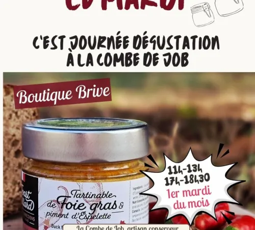 Le mardi c'est dégustation à La Combe de Job