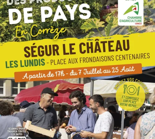 Marché des Producteurs de Pays de Ségur le Château