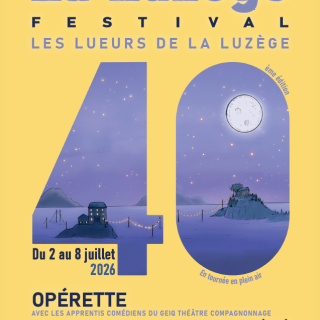 Spectacle Opérette Les lueurs de la Luzège