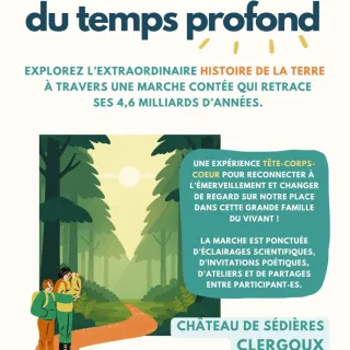 Marche du Temps Profond - Plongez dans l'histoire de la Terre !