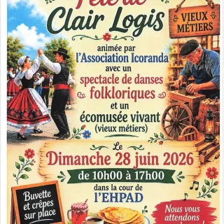 Fête de Clair Logis à l'EHPAD les Mille Sources de Treignac
