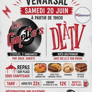 Fête de la musique à Venarsal