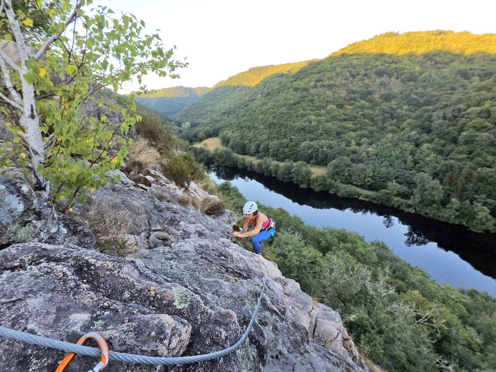 The Via Ferrata of Argentat