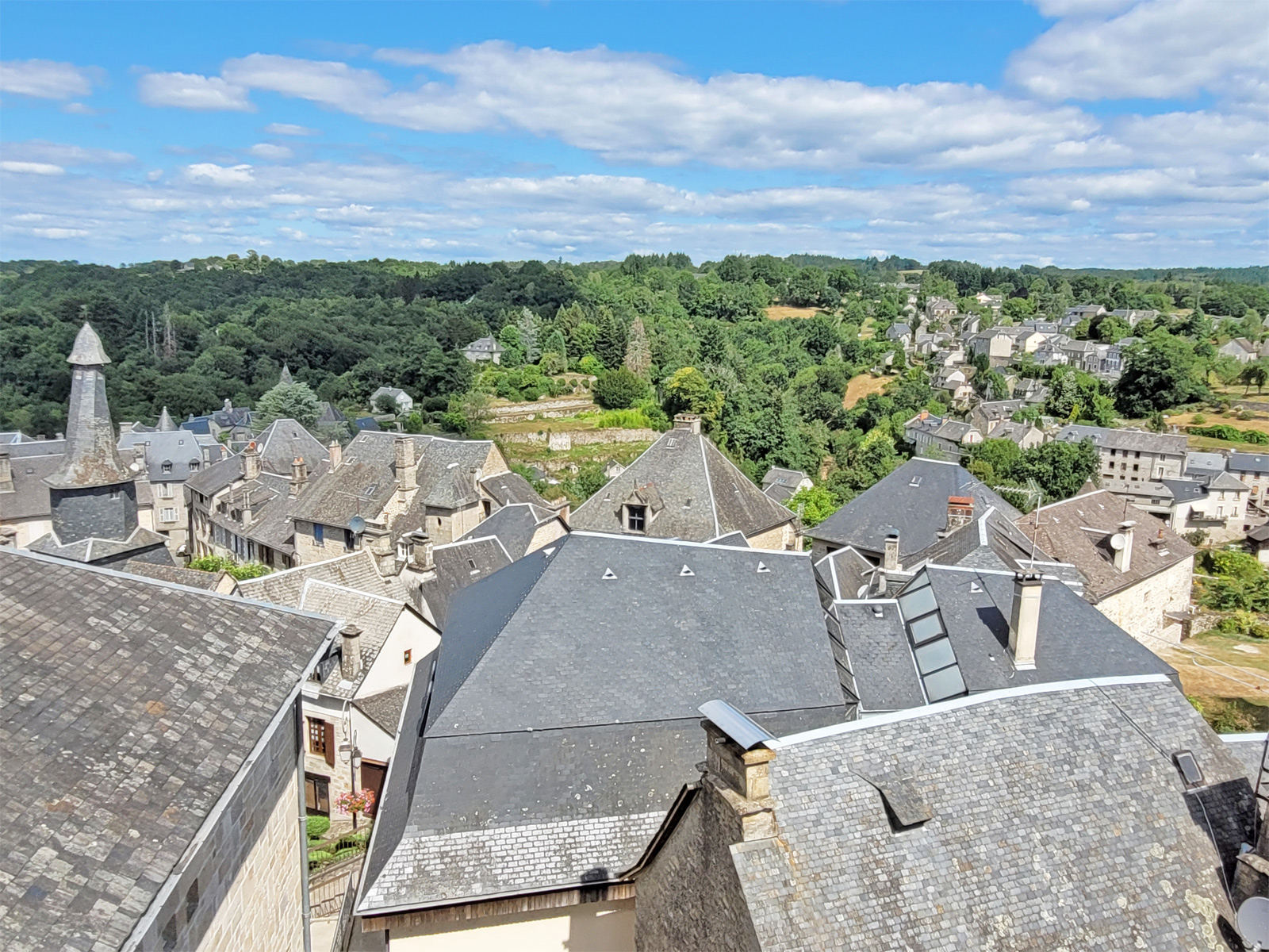 Visit to the village of Treignac